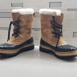 Soreal boots! Brown and black, like new